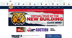 Desktop Screenshot of moncton-wildcats.com